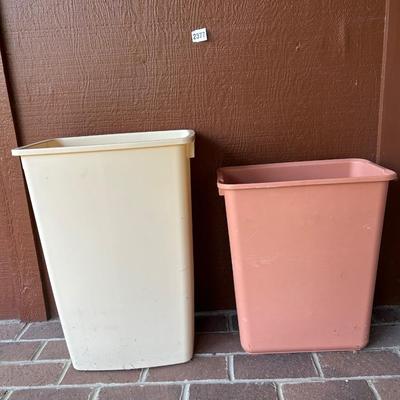 Trash cans