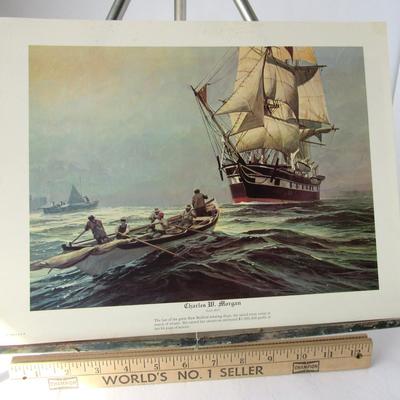 Lot 647:  Older USA Litho:  Charles M. Morgan