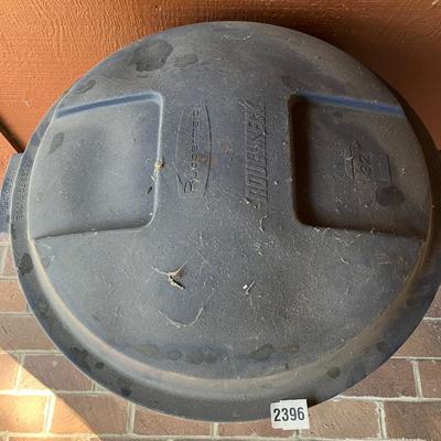 Outdoor Trash Barrel
