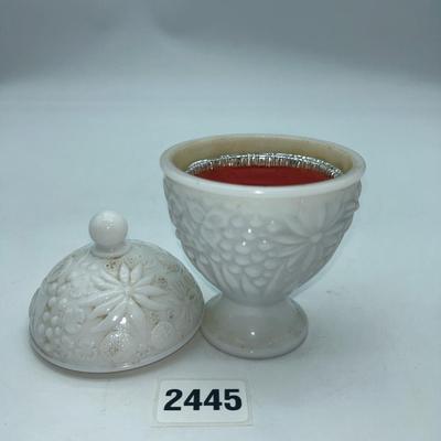 Ceramic jar/candle holder