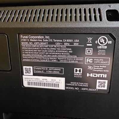 Philips 42" 4K Ultra HDTV, Stand and More  (BLR-JS)