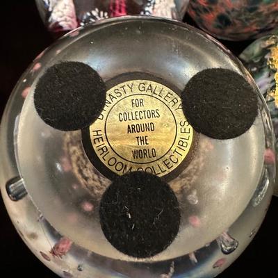 Paperweight Collection & Beveled Mirror (DR-KL