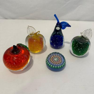 Paperweight Collection & Beveled Mirror (DR-KL