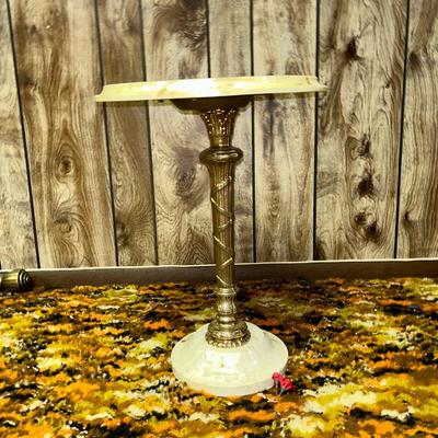 Round small table