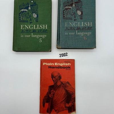 Vintage English Language Books