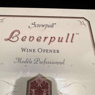 Brookstone Automatic Wine Opener, William Sonoma Appetizer Plates, & More Wine Acessories (K-KL)