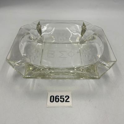 Decor glass dish