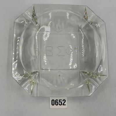 Decor glass dish