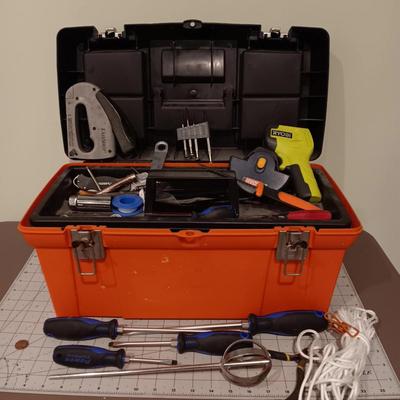 Orange Tool Box + Misc Tools