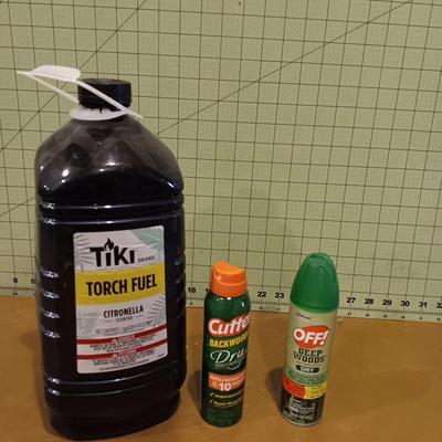 Tiki Torch Fuel + Bug Spray