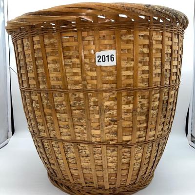 Vintage Woven Storage Basket