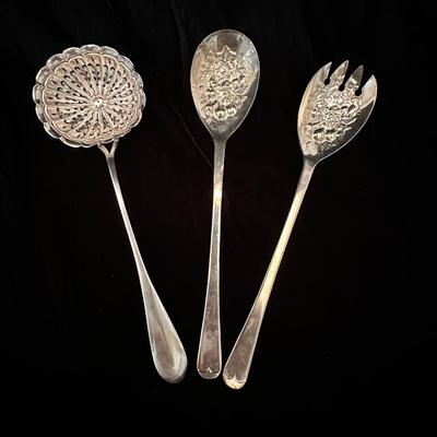 Reed & Barton Plus More Silver Serving Pieces  (DR-KL)