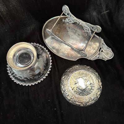Reed & Barton Plus More Silver Serving Pieces  (DR-KL)