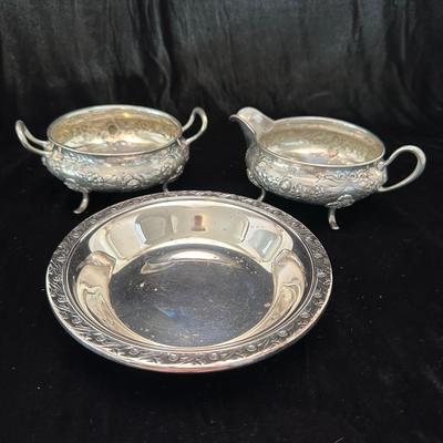 Reed & Barton Plus More Silver Serving Pieces  (DR-KL)