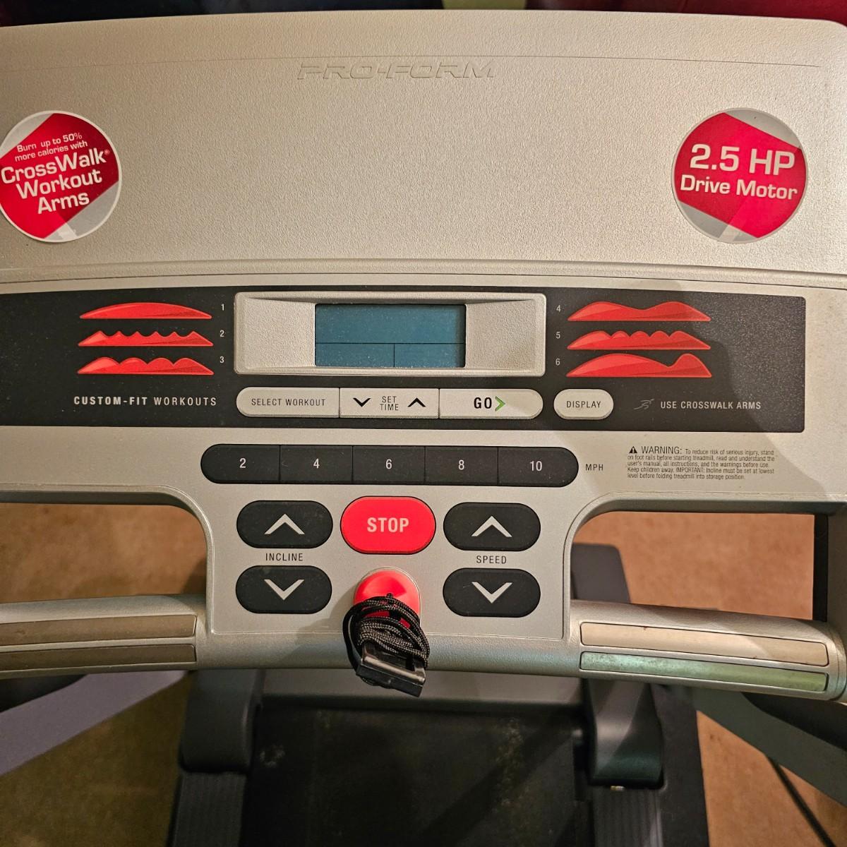 Proform Crosswalk 390 Treadmill BO JS EstateSales