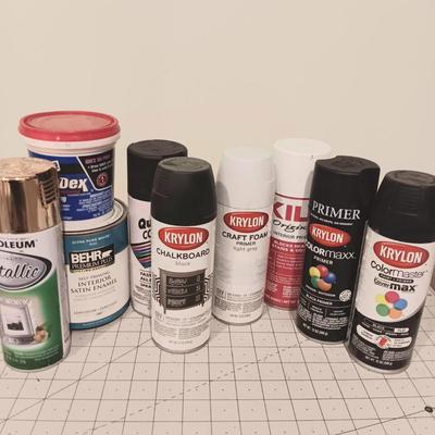 Misc. Spray paint (mostly full or full)