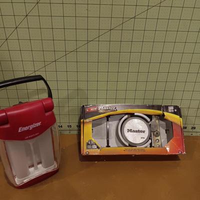 Master Lock & Energizer Light