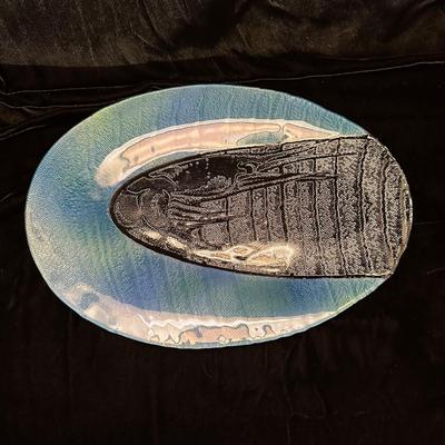 Decorative Painted Glass Plates & Bowls(DR-KL)