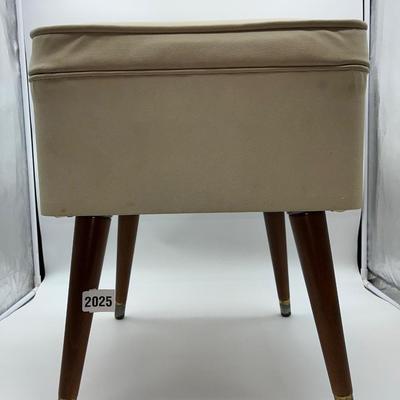 Mid Century Modern Sewing Machine Stool
