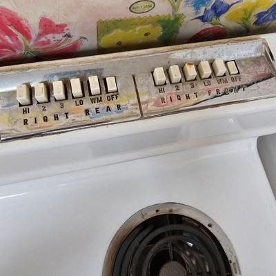 G.E. 4 Burner Stove/Oven Unit  (BK-JS)