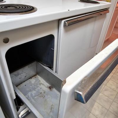 G.E. 4 Burner Stove/Oven Unit  (BK-JS)