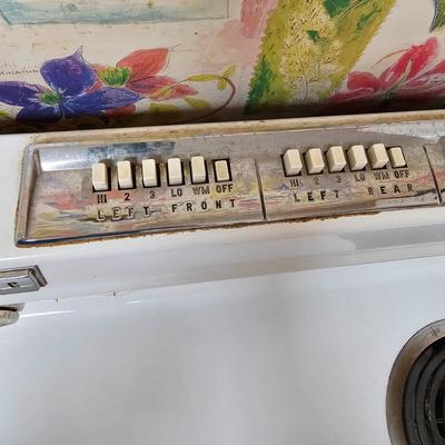 G.E. 4 Burner Stove/Oven Unit  (BK-JS)