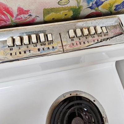 G.E. 4 Burner Stove/Oven Unit  (BK-JS)