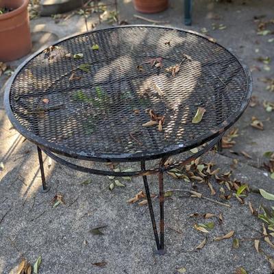 Wrought Iron Garden Coffee Table