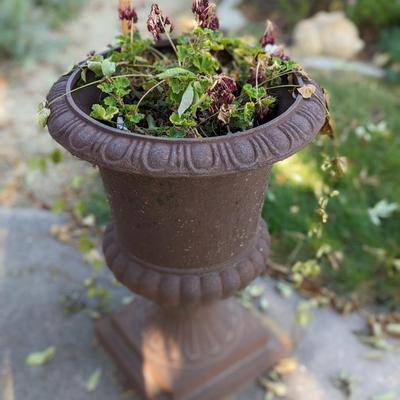 #2 Wrought Iron Urn Planter