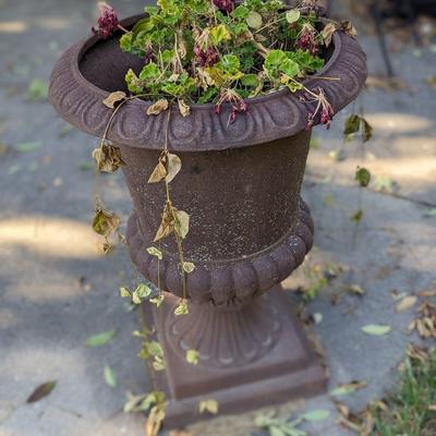 #2 Wrought Iron Urn Planter