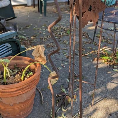 One of a Kind Wrought Iron Wind Chime