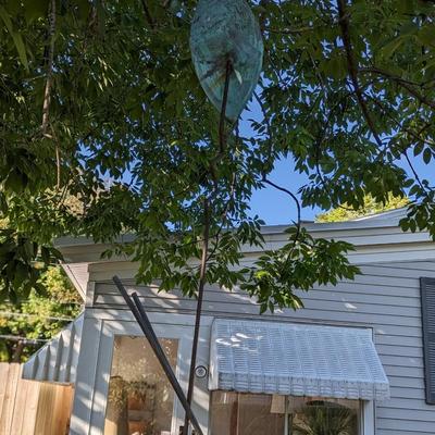One of a Kind Wrought Iron Wind Chime