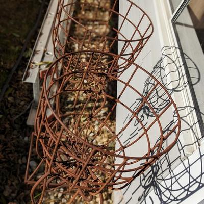 2 Wonderful Iron Plant Holders