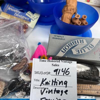 Knitting and Sewing lot