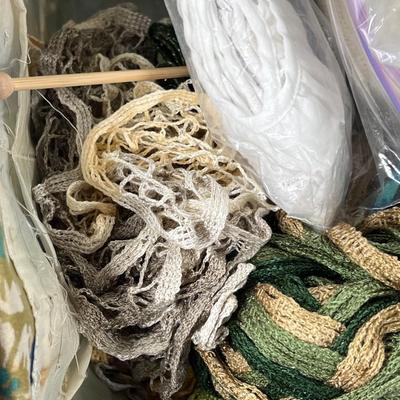 Knitting and Sewing lot