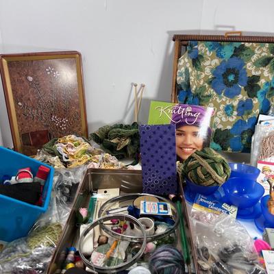 Knitting and Sewing lot