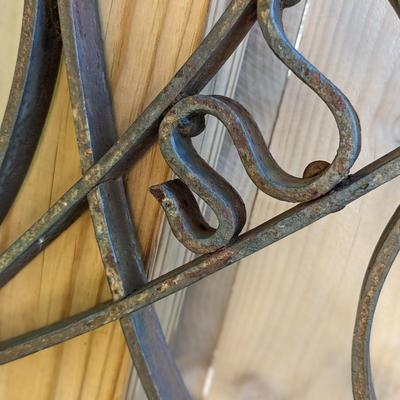 Very Appealing Wrought Iron Piece of Art/Trellis