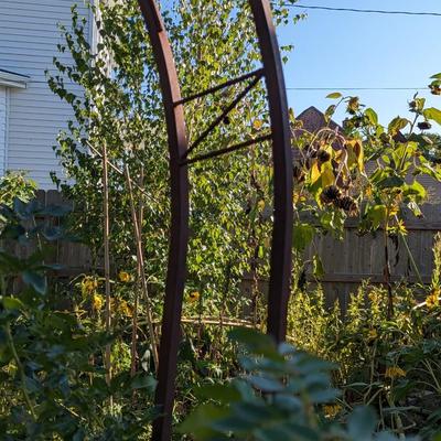 The Best Garden Item of the Auction! "Herb Garden" Iron Archway