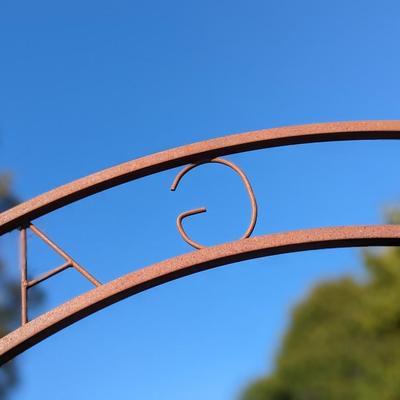 The Best Garden Item of the Auction! "Herb Garden" Iron Archway