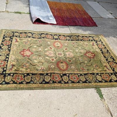 Wool 5x8 Area Rug