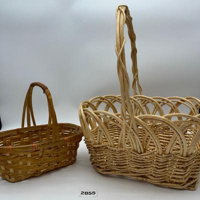 Collection of Six Vintage Baskets