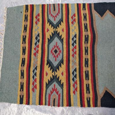 New Navajo Wool Hand Woven Runner