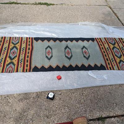 New Navajo Wool Hand Woven Runner
