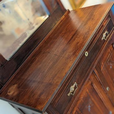 Antique Victorian Eastlake(?) Hutch