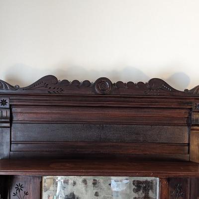 Antique Victorian Eastlake(?) Hutch
