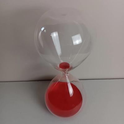 Red Hour Glass