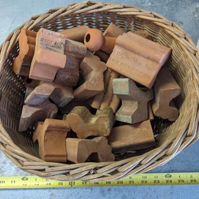 2 Containers of Balancing Terra Cotta Stones