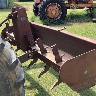 Ford 5610 Tractor with Box Blade and Bucket