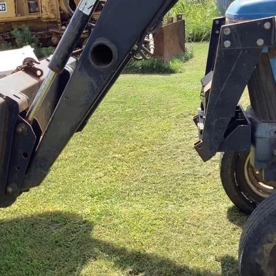 Ford 5610 Tractor with Box Blade and Bucket