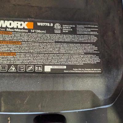 Set of 3 Battery Powered Worx Garden Tools